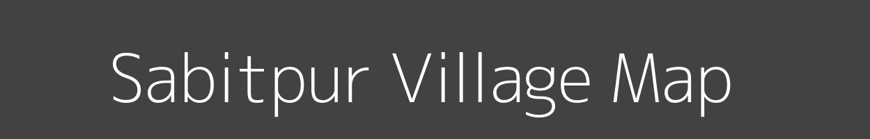 Map of Sabitpur Village in Uttar Pradesh Image