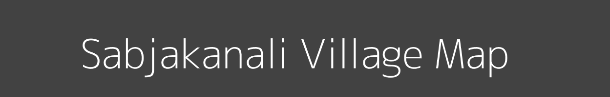 Map of Sabjakanali Village in Jharkhand Image