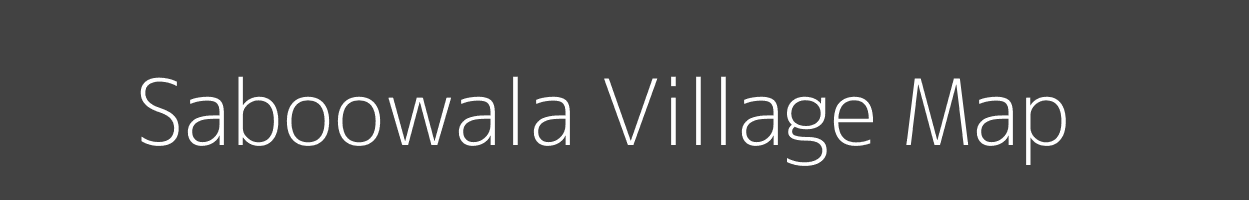 Map of Saboowala Village in Uttar Pradesh Image