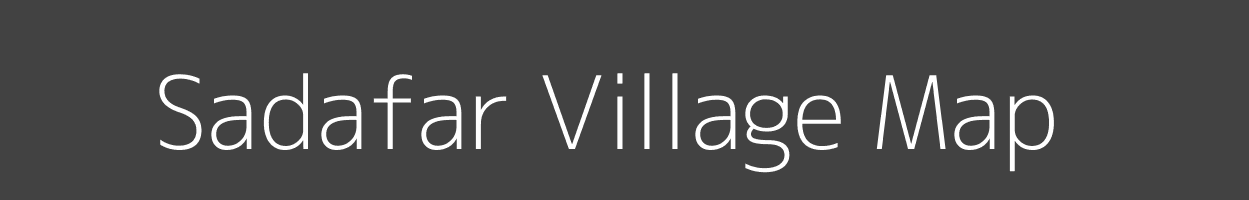 Map of Sadafar Village in Jharkhand Image