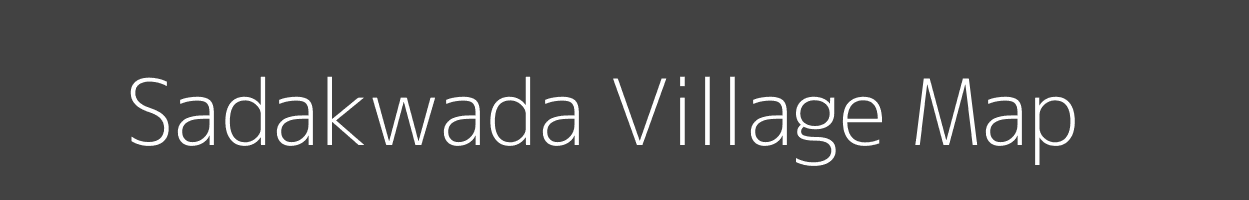 Map of Sadakwada Village in Madhya Pradesh Image