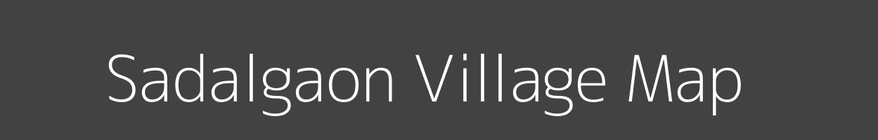 Map of Sadalgaon Village in Maharashtra Image