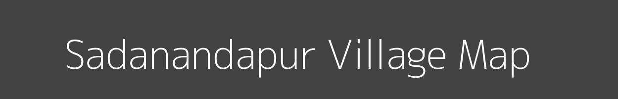 Map of Sadanandapur Village in Odisha Image