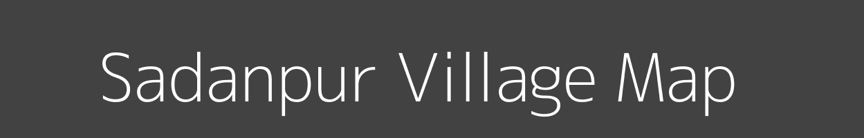 Map of Sadanpur Village in Uttar Pradesh Image