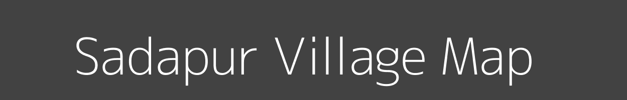 Map of Sadapur Village in Uttar Pradesh Image