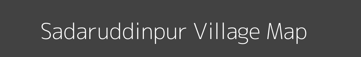 Map of Sadaruddinpur Village in Uttar Pradesh Image