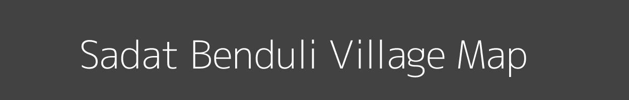 Map of Sadat Benduli Village in Uttar Pradesh Image