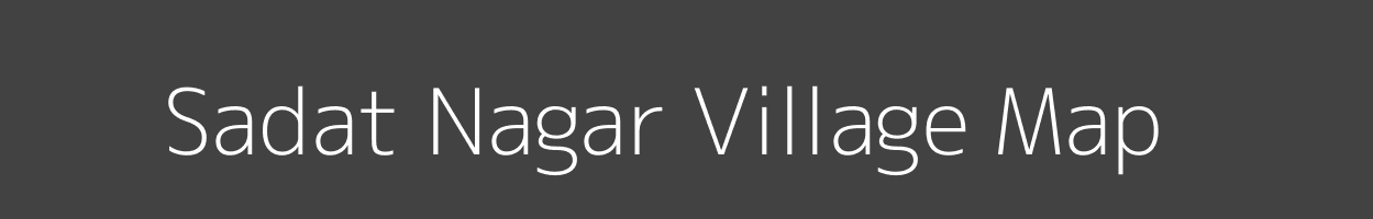 Map of Sadat Nagar Village in Uttar Pradesh Image