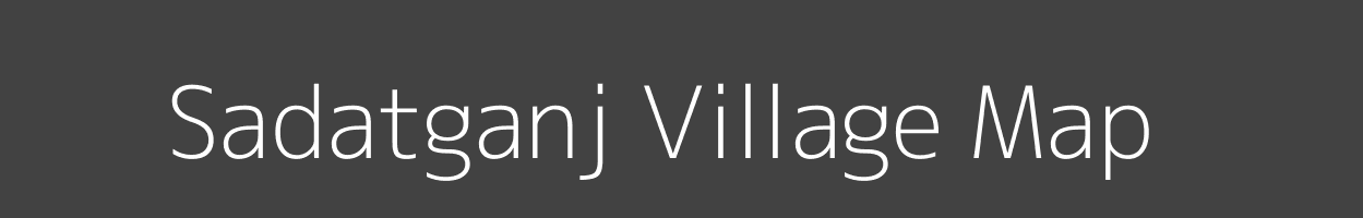 Map of Sadatganj Village in Uttar Pradesh Image