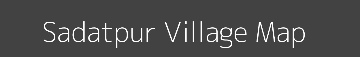 Map of Sadatpur Village in Uttar Pradesh Image