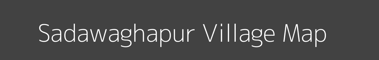 Map of Sadawaghapur Village in Maharashtra Image