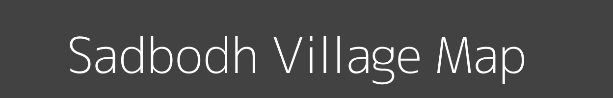 Map of Sadbodh Village in Madhya Pradesh Image