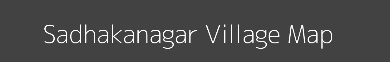 Map of Sadhakanagar Village in Odisha Image