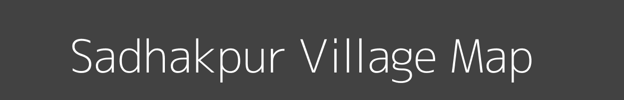 Map of Sadhakpur Village in Gujarat Image