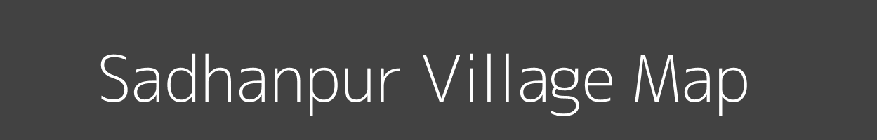 Map of Sadhanpur Village in Uttar Pradesh Image