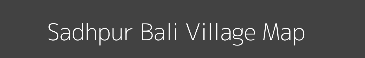 Map of Sadhpur Bali Village in Bihar Image
