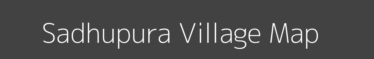 Map of Sadhupura Village in Uttar Pradesh Image