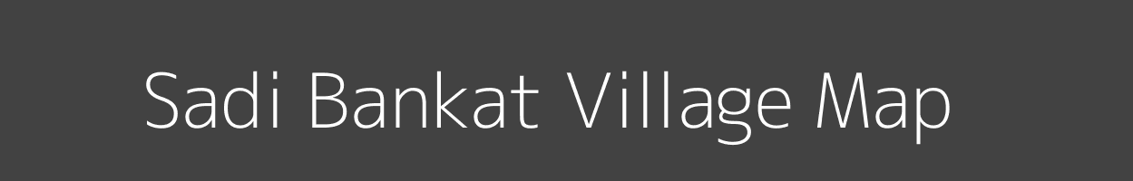 Map of Sadi Bankat Village in Uttar Pradesh Image