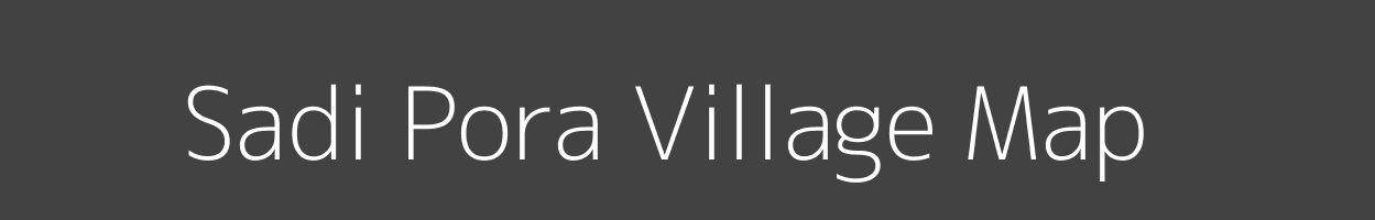 Map of Sadi Pora Village in Jammu and Kashmir Image