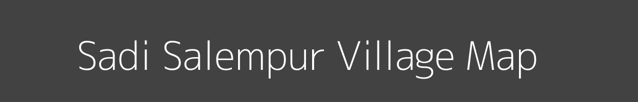 Map of Sadi Salempur Village in Bihar Image