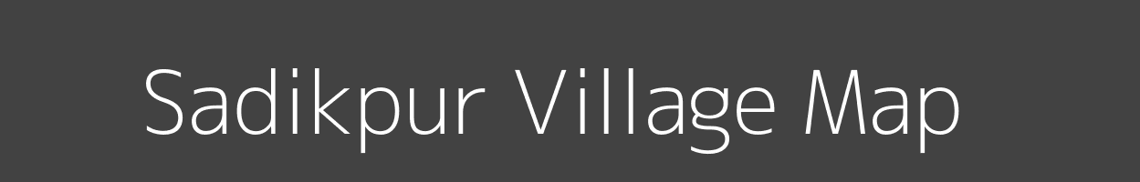 Map of Sadikpur Village in Madhya Pradesh Image