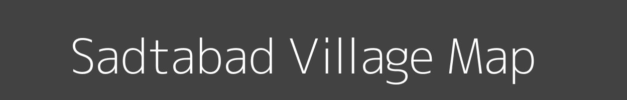 Map of Sadtabad Village in Uttar Pradesh Image