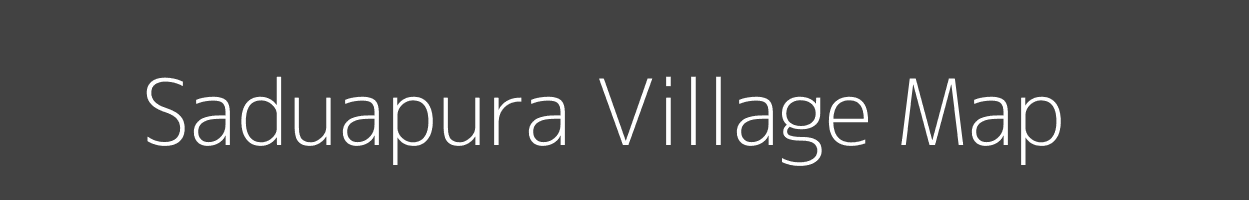 Map of Saduapura Village in Madhya Pradesh Image