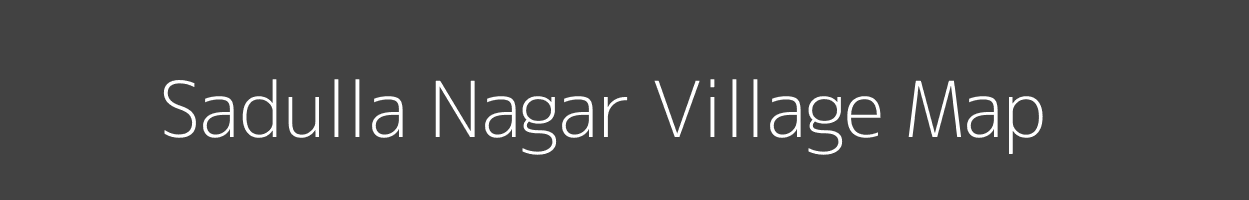 Map of Sadulla Nagar Village in Uttar Pradesh Image