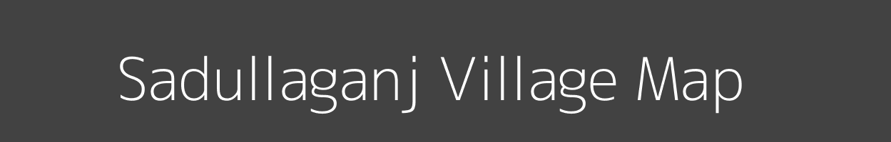 Map of Sadullaganj Village in Uttar Pradesh Image