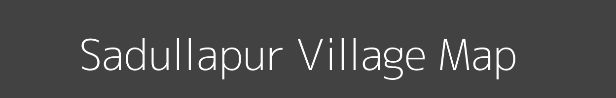 Map of Sadullapur Village in Uttar Pradesh Image