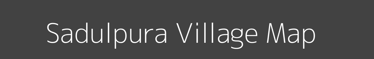 Map of Sadulpura Village in Rajasthan Image