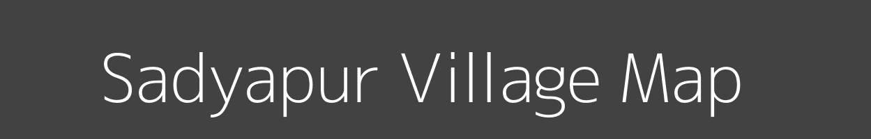 Map of Sadyapur Village in Karnataka Image