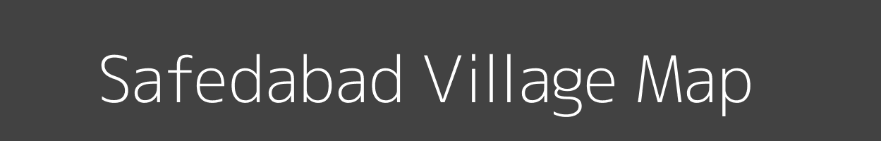 Map of Safedabad Village in Uttar Pradesh Image