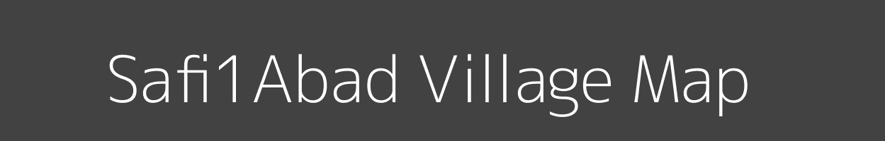 Map of Safi1Abad Village in Uttar Pradesh Image