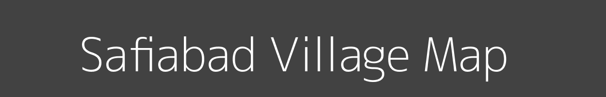 Map of Safiabad Village in Uttar Pradesh Image