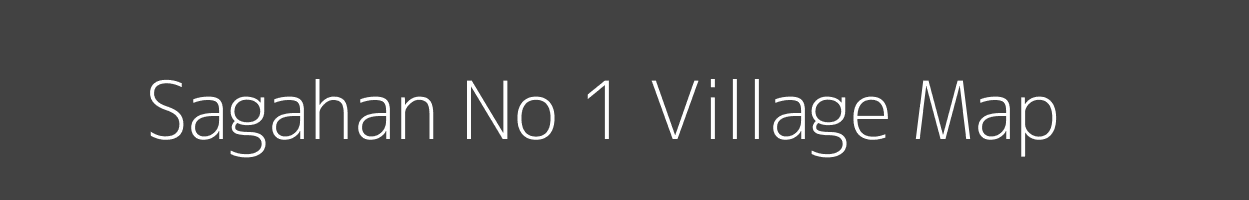 Map of Sagahan No 1 Village in Madhya Pradesh Image