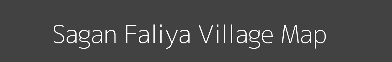 Map of Sagan Faliya Village in Gujarat Image