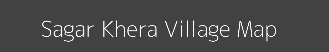 Map of Sagar Khera Village in Uttar Pradesh Image