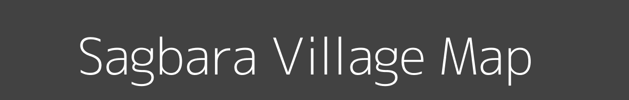 Map of Sagbara Village in Madhya Pradesh Image