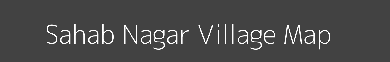 Map of Sahab Nagar Village in Uttarakhand Image