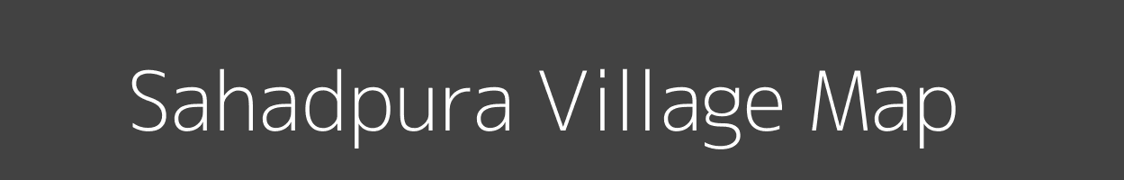 Map of Sahadpura Village in Madhya Pradesh Image