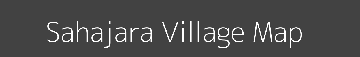 Map of Sahajara Village in Uttar Pradesh Image