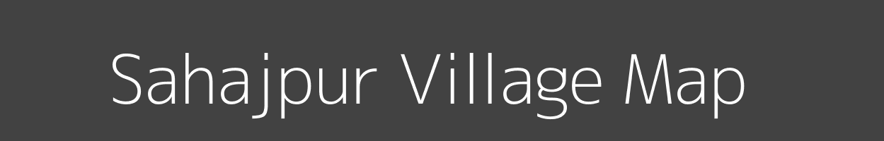 Map of Sahajpur Village in West Bengal Image