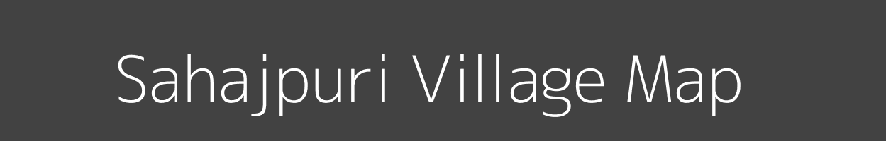 Map of Sahajpuri Village in Madhya Pradesh Image