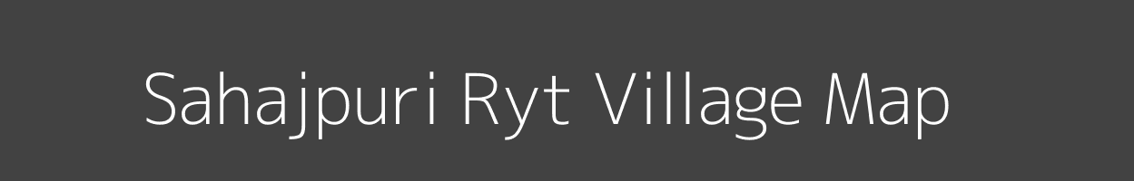 Map of Sahajpuri Ryt Village in Madhya Pradesh Image