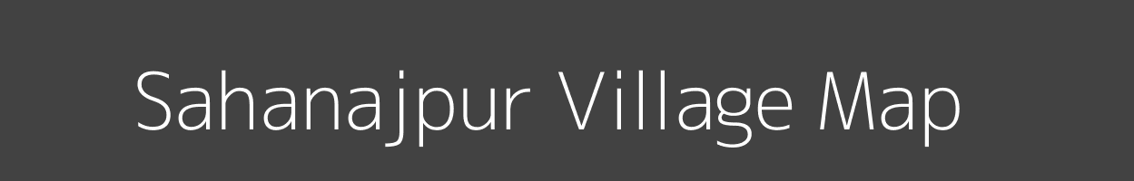 Map of Sahanajpur Village in Odisha Image