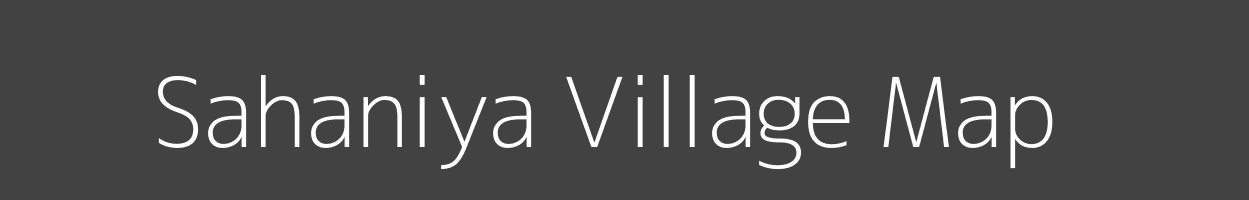 Map of Sahaniya Village in Madhya Pradesh Image