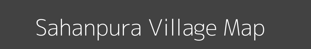 Map of Sahanpura Village in Uttar Pradesh Image