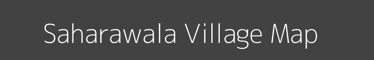 Map of Saharawala Village in Uttar Pradesh Image