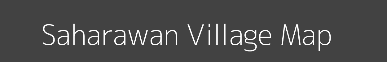 Map of Saharawan Village in Uttar Pradesh Image